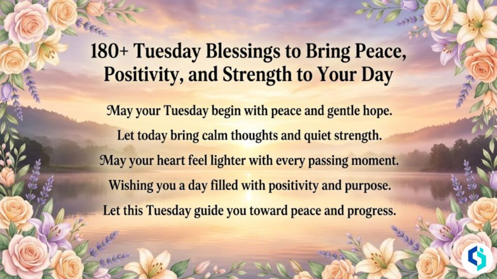 tuesday blessings peace positivity strength featured image
