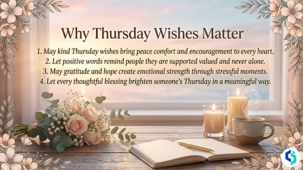 Why Thursday wishes matter inspirational blessings image