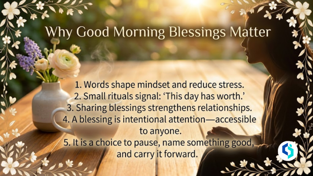  Why good morning blessings matter with sunrise silhouette