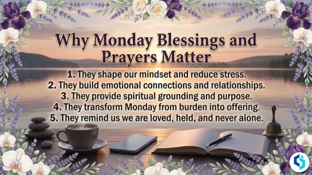 Why Monday blessings and prayers matter for your spiritual and emotional wellbeing